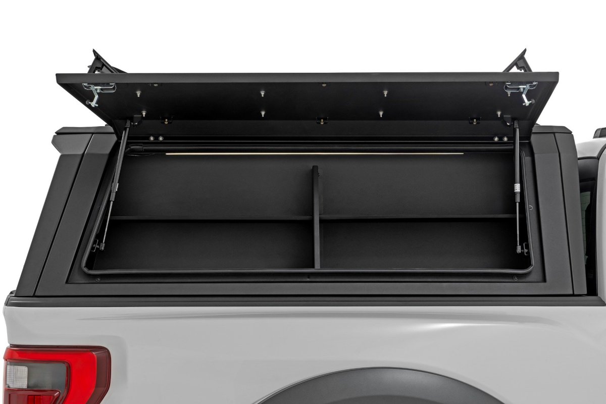 Storage Bin - Passenger Side - Rough Country - Side Shelf with LED Illumination